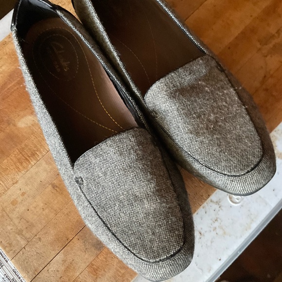 CLARKS ARTISAN TWEEDS SHOES 7.5W - Picture 2 of 4